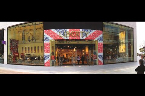 Liberty has opted for the best of British at its Stratford satellite